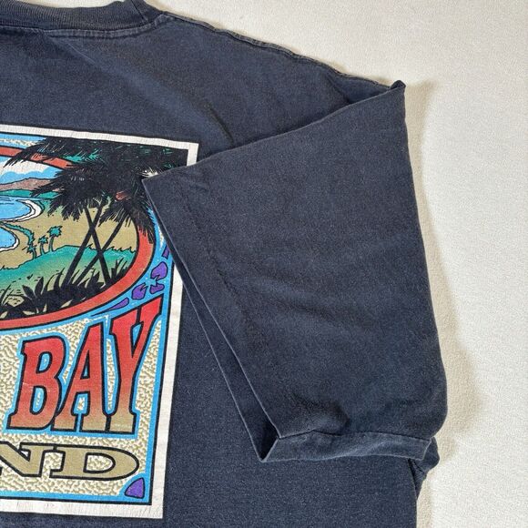 Vintage California Morro Bay Beach Coconut Graphic Tee Size XL Single Stitch - Picture 6 of 9